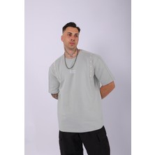 Unisex Desert Nature Nakışlı Oversize T-Shirt