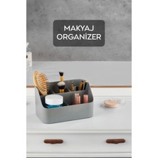 About The Perfect 5 Bölmeli Çok Amaçlı Saklama Kutusu, Düzenleyici ve Organizer, Antrasit Renk