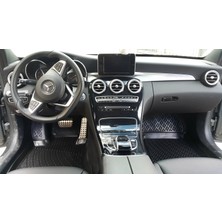 Mercedes C Serisi W205 Kasa (2014-2021) Için 3D Havuzlu Paspas