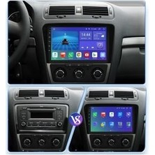 Skoda Octavia 2013-2019 Multimedya Carplay Ekran Seti 4 GB Ram 64 Hafızalı