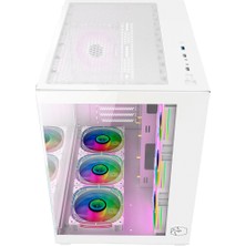 Zeiron GTA-VI X32 White Pro ✔ Ryzen 7 5700X 32GB Ram 1TB M.2 Nvme SSD 8GB GDDR7 RTX5060 Ekran Kartı Premium Oyuncu Bilgisayarı