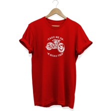 Take Me On Baskılı T-Shirt