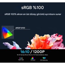 16″ Üçlü Taşınabilir Monitör Çoklu Ekran 1200P Notebook Monitör