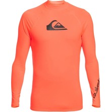 Quiksilver All Time Uv Korumalı Uzun Kollu Yetişkin Mayosu EQYWR03357-CORAL