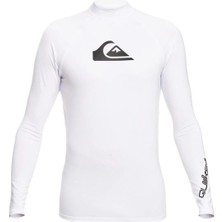 Quiksilver All Time Uv Korumalı Uzun Kollu Yetişkin Mayosu EQYWR03357-WHITE