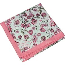 Prime Pamuk Çiçek Desenli Eşarp 90X90 cm