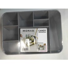 About The Perfect Gri 8 Gözlü Oje Düzenleyici Organizer, Şık ve Kullanışlı Depolama Çözümü