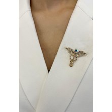 Modex Tıp Sembolü Broş (Ölçü:3cm)