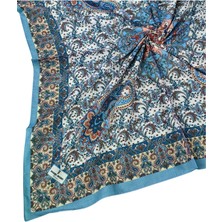 Prime Pamuk Etnik Desenli Eşarp 90X90 cm