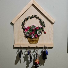 Handmade Kapı Giriş Anahtarlık Askılığı Duvar Dekorasyonu El Yapımı