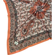 Prime Pamuk Etnik Desenli Eşarp 90X90 cm