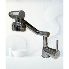 Krom Akrobatik 2 Fonksiyonlu Lavabo Bataryası Musluğu