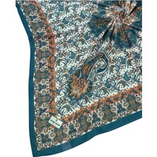 Prime Pamuk Etnik Desenli Eşarp 90X90 cm
