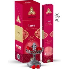 Elite Aşk (Love) Çubuk Tütsü - 20 Adet Çubuk 1 Adet