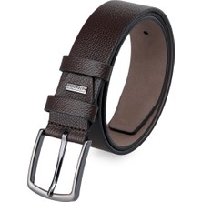 Kahverengi Erkek Deri Spor Kemer