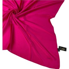 Enba Parlak Dokulu Düz Renk Jan Jan Eşarp - Zarif ve Modern Tasarım