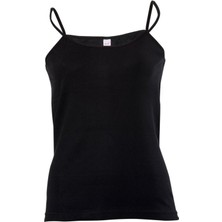 Ribana Biyeli Ip Askılı Atlet 2101 Siyah