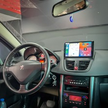 Peugeot 207 2006-2010 Multimedya Carplay Ekran Seti 4 GB Ram 64 Hafızalı