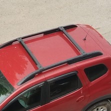 Re&ar Tuning Volkswagen T5 Transporter (2003-2015) için 2li Ara Atkı - Araç Üstü Portbagaj Taşıyıcı Tavan Barları-Siyah