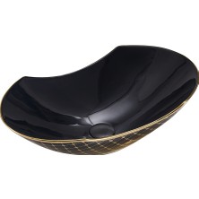 EH-2030AS1 Tezgah Üstü Lavabo Parlak Altın