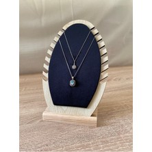 About The Perfect Şık Ahşap Takı Düzenleyici Stand, Kolye, Bileklik, Küpe Saklama Organizatörü