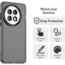 Digital Computer Home Oneplus 13 Kılıf Pc+Tpu+Pet Mat Düşmeye Karşı Telefon Arka Kapağı-Siyah (Yurt Dışından)