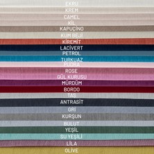 Latuda Concept Tekli Koltuk Örtüsü 110x175 (2 Adet) Berjer Çift Taraflı Kaymaz Şönil , Yeşil