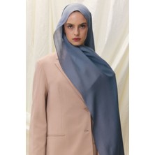 Paris Ipeği Kot Mavi Renk Pamuklu Şal