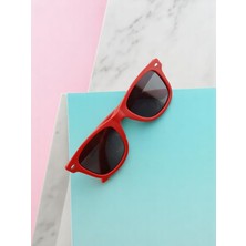 Unisex Çocuk Güneş Gözlüğü Popüler Çocuk Gözlüğü Kare Pimli Uv 400 Korumalı Polarize Gözlük
