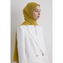 Paris Ipeği Yağ Yeşil Renk Pamuklu Şal