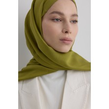 Paris Ipeği Lime Yeşil  Renk Pamuklu Şal