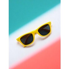 Unisex Çocuk Güneş Gözlüğü Popüler Çocuk Gözlüğü Kare Pimli Uv 400 Korumalı Polarize Gözlük