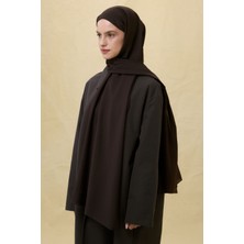 Paris Ipeği Acı Kahve Renk Pamuklu Şal