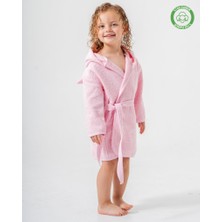 Anki Baby Kedicik Bornoz Pembe