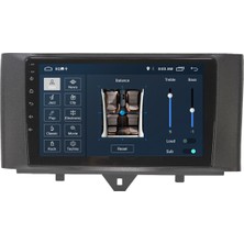 Smart Fortwo Android Carplay Navigasyon Multimedya Ekran Teyp 2gb Ram + 16GB HDD