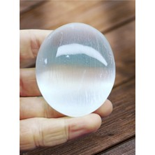 Serenity Haven Beyaz Selenit Sabun Doğaltaşı, Sertifikalı Ürün