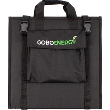 goboenergy 120W Katlanabilir Güneş Paneli Siyah | Taşınabilir Solar Çanta Panel