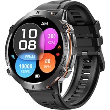 MISAWA Harvox X2 Pro Akıllı Saat 100 Gün Şarj Darbe Emici Su Geçirmez Tüm Telefonlarla Uyumlu