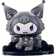 Dukkandesıgn Kürk Kulaklı Uyku Kuromi