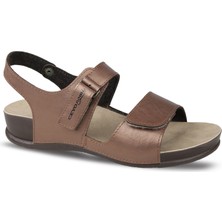 Ceyo Kadın Sandalet Olıva-11 (35-41)