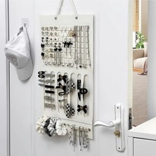 About The Perfect Şık Keçe Takı, Gözlük ve Saç Aksesuarları Düzenleyici Duvara Monte Depolama