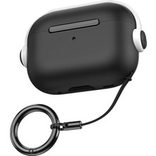 Newface Airpods Pro 2 (2.nesil) Cool Kılıf - Siyah-Beyaz Drstr