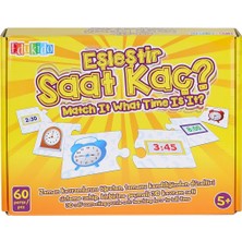 EDU-1016 Eşleştir Saat Kaç -Chiva