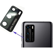 Huawei P40 Arka Kamera Camı Lens Yapışkanlı