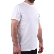 Twister Jeans 2319 Ekru Günlük Pamuklu Bisiklet Yaka Erkek Tişört