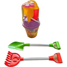 About The Perfect Büyük Boy Resimli Kum Kova ve Tırmık Kurekli Plaj Seti, Eğlenceli ve Renkli Yaz Aktiviteleri