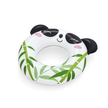 Bestway Hayvan Figürlü 80CM Simit Şeklinde Dekoratif Obje, 2'li Set, Trb 24 Panda Modeli
