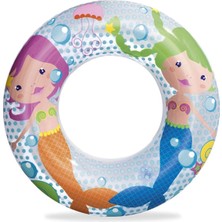 Bestway 51 cm Yeşil Desenli Simit, Lezzetli ve Gösterişli Atıştırmalık