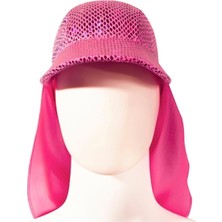 About The Perfect Pembe Uv Korumalı, Çabuk Kuruyan, Ense Koruyucu Şapka