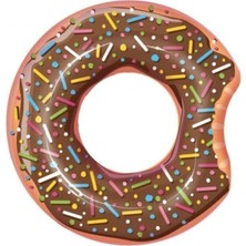 Bestway Büyük Boy Simit, Donut Desenli, 107 Cm, Şık ve Eğlenceli Tasarım
